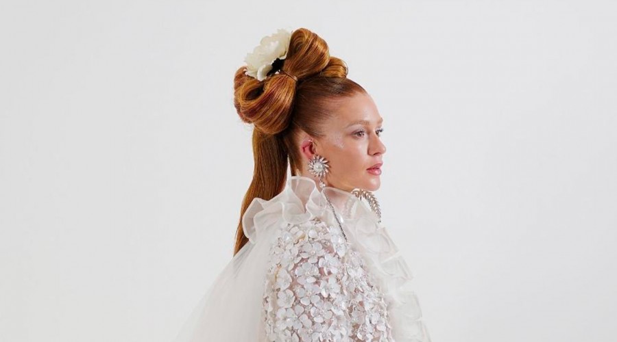 La nueva musa de Giambattista Valli: Marina Ruy Barbosa cierra desfile con increíble vestido de novia