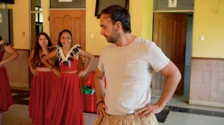 ¡Sepu aprendió la danza de Rapa Nui!