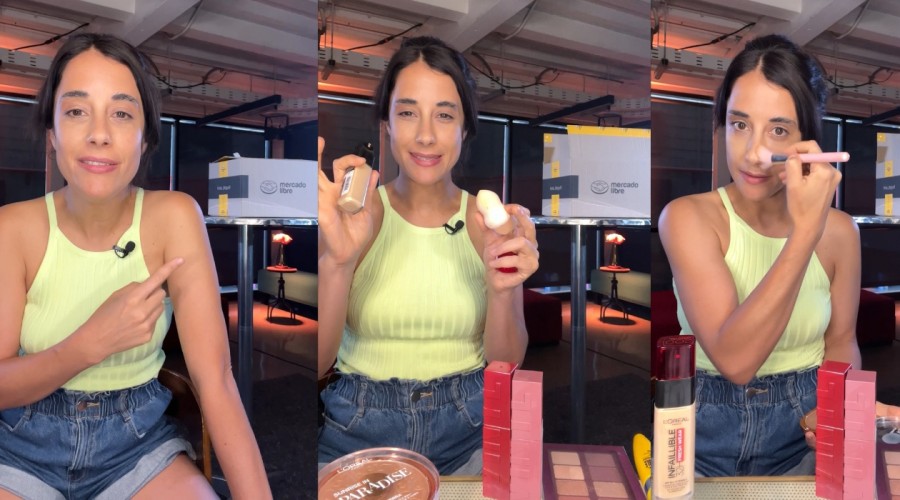 Bronzer y máscara de pestañas: Estos son los infaltables de maquillaje de Elisa Zulueta