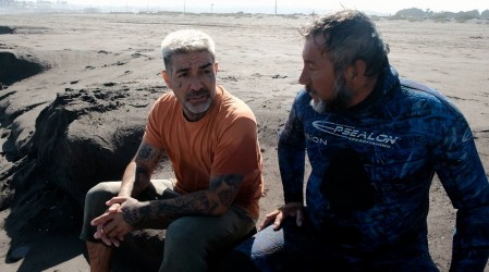 Dj Méndez llegó a vencer sus miedo por los peces y el mar en 'A la Punta del Cerro'