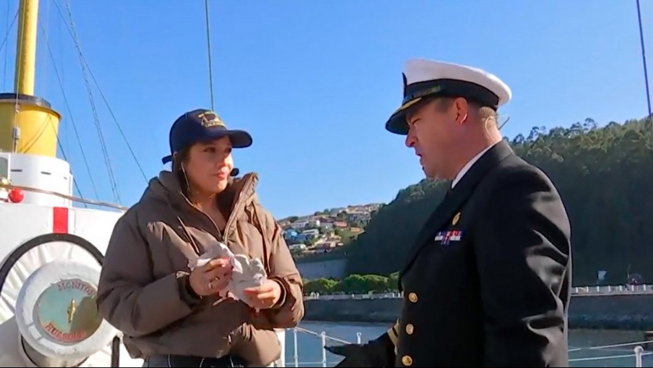 Karla y Coté viven un día lleno de historia y circo en Talcahuano