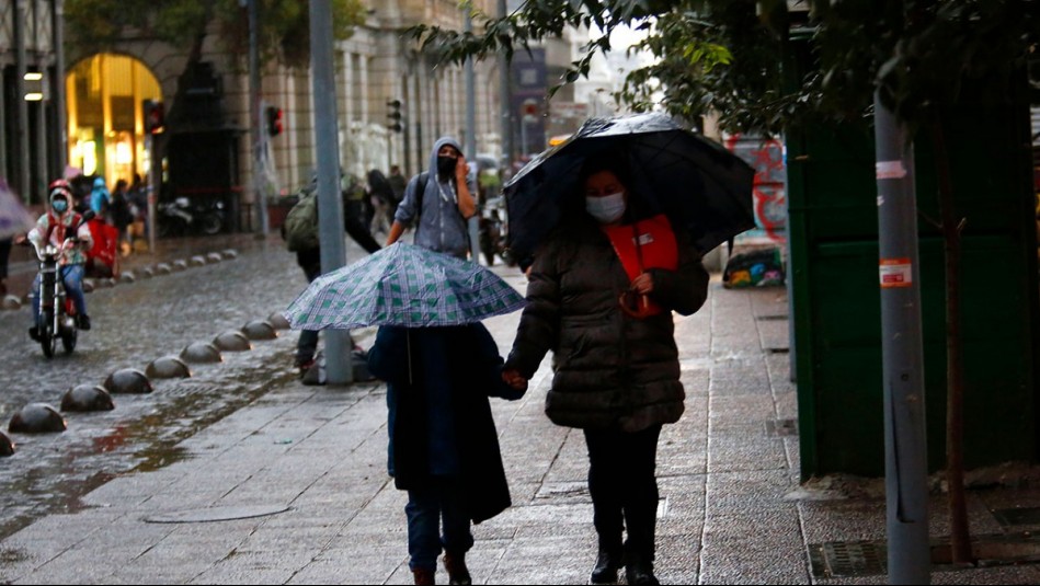 ¡Lluvias en la Región Metropolitana!: Estos son los días de esta semana que tendremos precipitaciones