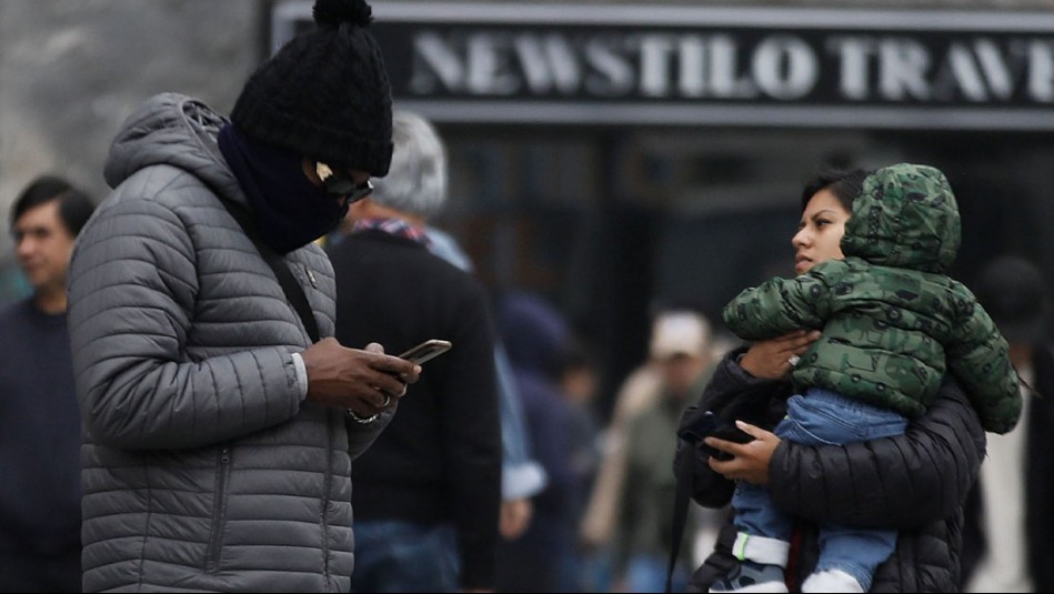 Hasta -4°C: Pronostican bajan temperaturas y mala calidad del aire en la Región Metropolitana