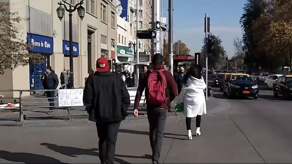 La esquina más peligrosa de Santiago: Experto señala que existe 'imprudencia del peatón'