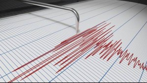 Temblor se registró en la zona central de Chile