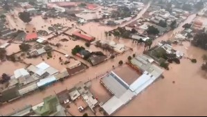 Hospital y comisaría de Licantén sufren pérdidas tras inundarse por crecida del río Mataquito