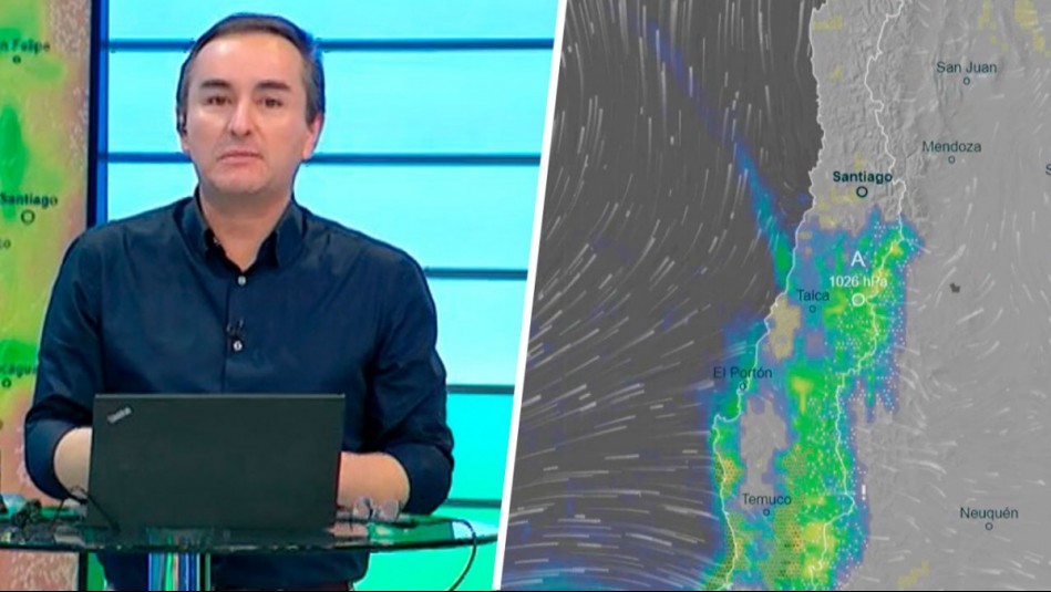 Nuevo sistema frontal llegará a la zona centro-sur: Conoce el pronóstico del tiempo para esta semana