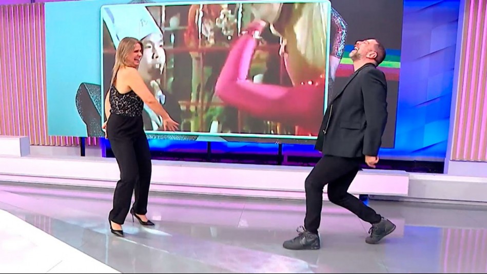 '¡Estoy poseída!': Marianne Schmidt y Neme revolucionaron al matinal bailando al ritmo de Rafaella Carrà '¡Estoy poseída!': Marianne Schmidt y Neme revolucionaron al matinal bailando al ritmo de Rafaella Carrà