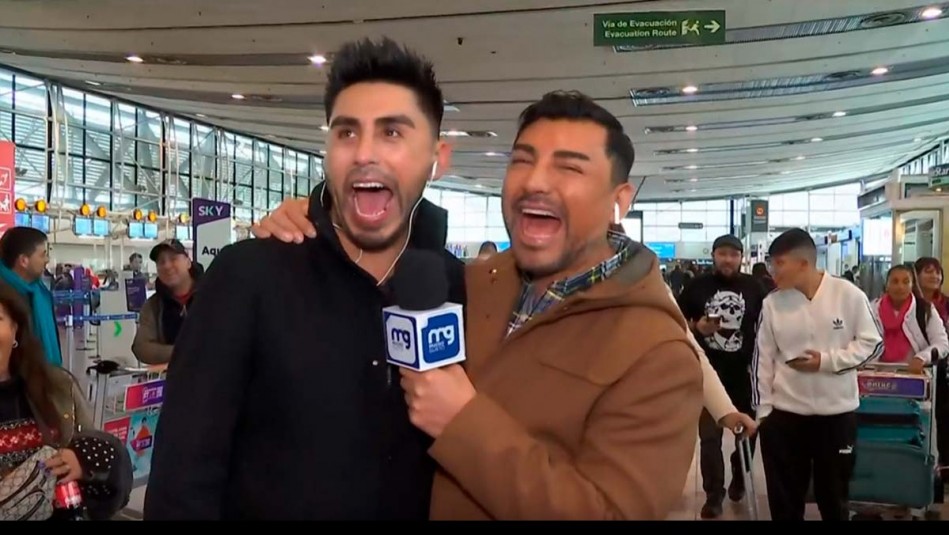 'Costó pero llegó': Mira el divertido momento de Kanela en MG que hizo bailar a sus fans en el aeropuerto