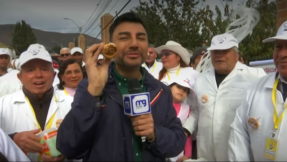 ¡Sacó pica! Andrés Caniulef probó dulces en festejos por el Día del Dulce de La Ligua ¡Sacó pica! Andrés Caniulef probó dulces en festejos por el Día del Dulce de La Ligua