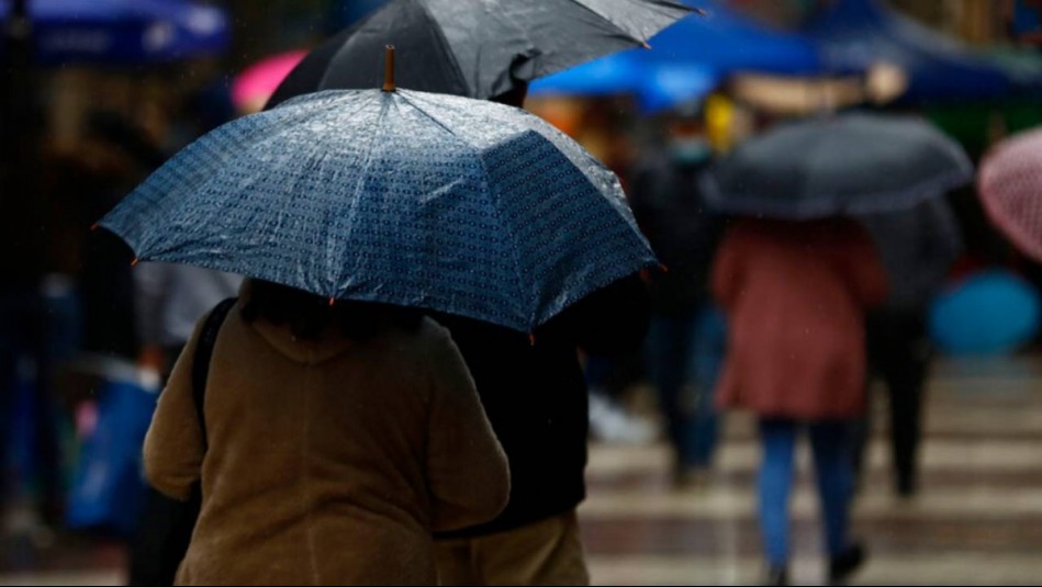 ¿Lloverá en Santiago? Pronostican precipitaciones en ocho regiones del país para este jueves 27 de julio