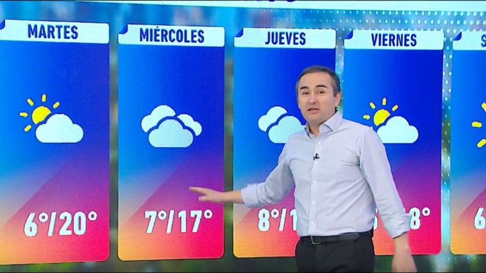 'Se vienen por fin precipitaciones': Alejandro Sepúlveda pronostica cuándo lloverá en Santiago