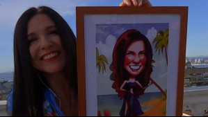 ¡Son idénticas!: Cote Quintanilla y Karla Constant recibieron divertidos retratos en De Paseo