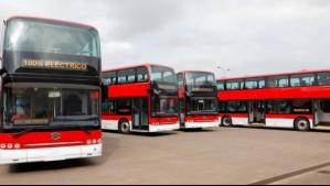 ¿Es Londres o Santiago? Así es la tecnología que traen los buses de dos pisos que se suman al transporte