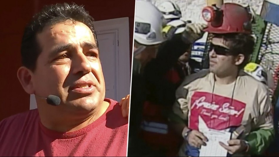 No aguantó las lágrimas: Minero rescatado el año 2010 recordó el día que salió del refugio en De Paseo