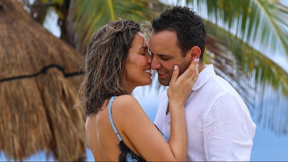 Vanesa Borghi y Carlos Garcés disfrutan un romántico viaje en las playas de México