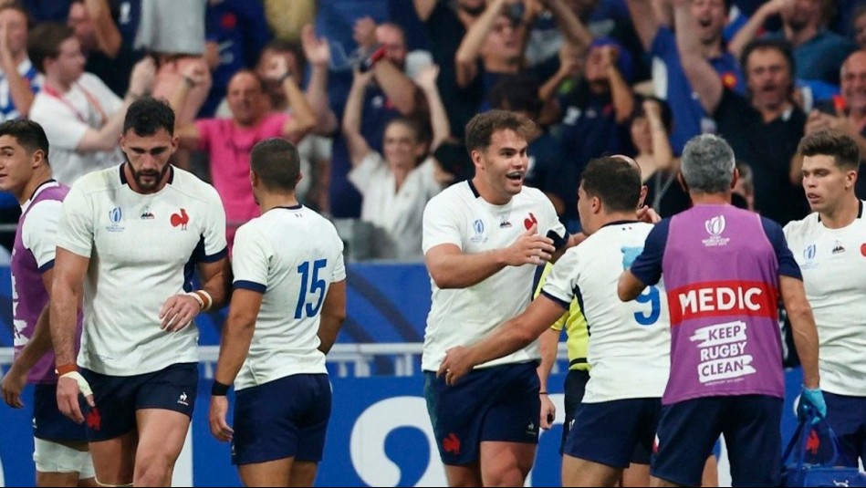 Francia triunfa ante Nueva Zelanda en partido de apertura en Mundial de Rugby 2023