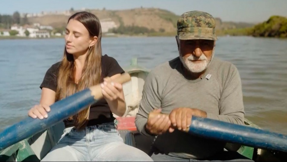 'Sacan mucha agua y al río lo tienen sin fuerza': Tita Ureta conoció el drama de los pescadores del río Maipo