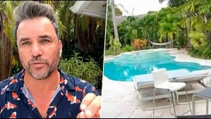 Con palmeras y una gigantesca piscina: Douglas deslumbró con recorrido de su casa de Miami en De Paseo