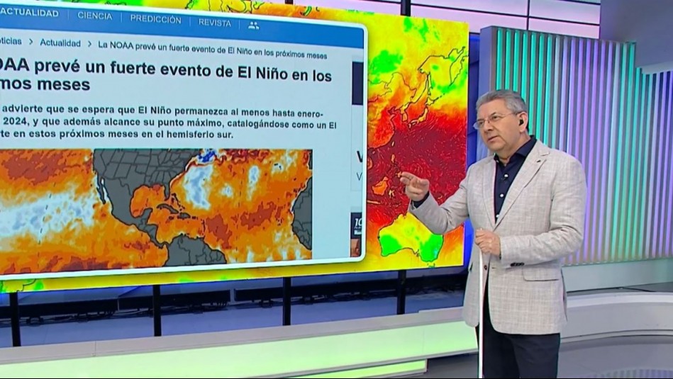 'Vamos a tener abundantes precipitaciones': Jaime Leyton explica los efectos del fenómeno de El Niño en Chile