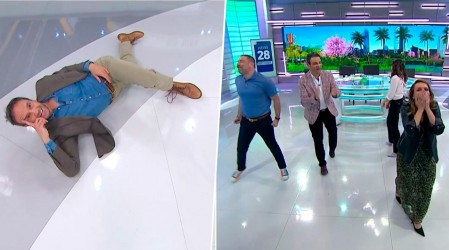 "Hay que darse una vuelta en el piso": Rodrigo Sepúlveda impacta en matinal con pasos de break dance
