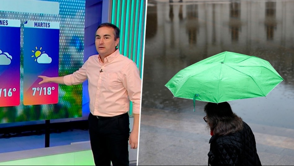 'Podrían caer algunas gotitas': Alejandro Sepúlveda anuncia el día que volverán las precipitaciones a Santiago