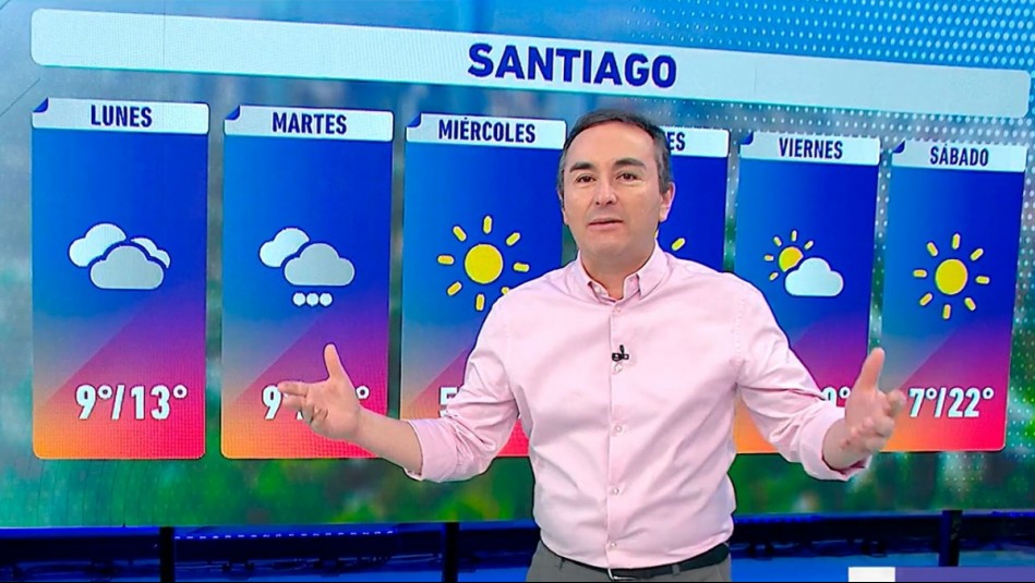 Chubascos en la capital esta semana: Alejandro Sepúlveda anuncia que habrá tormentas de verano