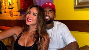 "Eres tan fuerte mi amor": Novia colombiana de Arturo Vidal muestra recuperación del "King" tras su lesión