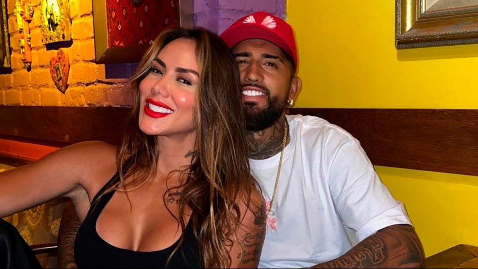 'Eres tan fuerte mi amor': Novia colombiana de Arturo Vidal muestra recuperación del 'King' tras su lesión