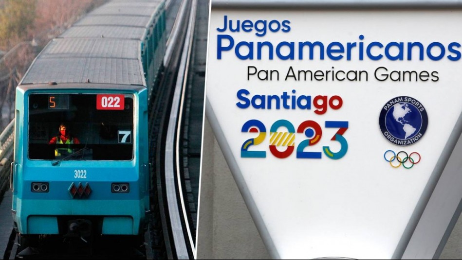 Juegos Panamericanos 2023: Conoce cuáles serán los horarios del Metro de Santiago