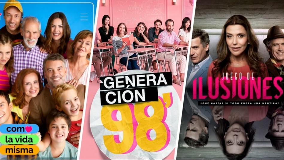 Como la Vida Misma, Generación 98' y Juego de Ilusiones son los formatos de mayor rating de la TV