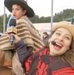 En los mejores momentos de De Paseo, María José Quintanilla se sorprendió con la inesperada destreza de un niño de cinco años.