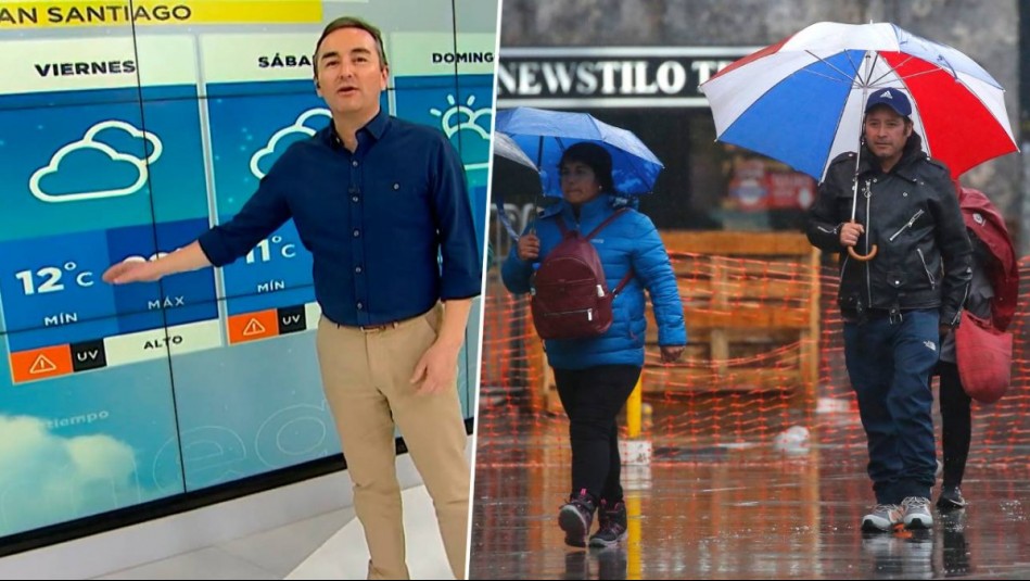 ¿Lluvia o sol? Alejandro Sepúlveda entregó el pronóstico del tiempo para este fin de semana en Santiago