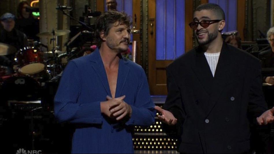 ¡Alerta de crossover!: Bad Bunny invitó a Pedro Pascal a Saturday Night Live