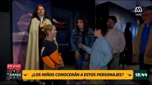 ¡Lleno de estrellas!: Coté junto con los mini actores de Como la Vida Misma visitaron el Museo de Cera