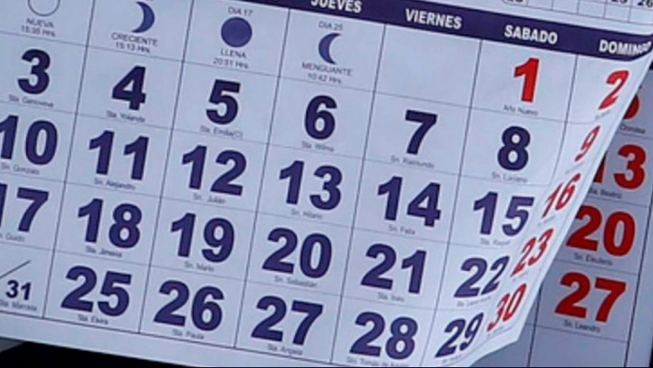 Calendario 2023: ¿Cuándo es el próximo feriado en Chile?