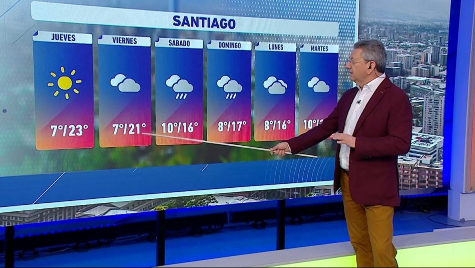 Fin de semana largo con lluvias en Santiago: ¿A qué hora comienzan las precipitaciones?