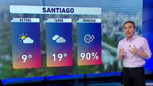 ¿Llueve o no en Santiago este fin de semana largo? Confirman hora y días en los que podría llover