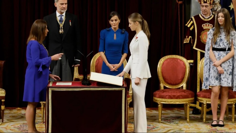 Princesa Leonor jura como heredera a la corona española: Así fue la ceremonia