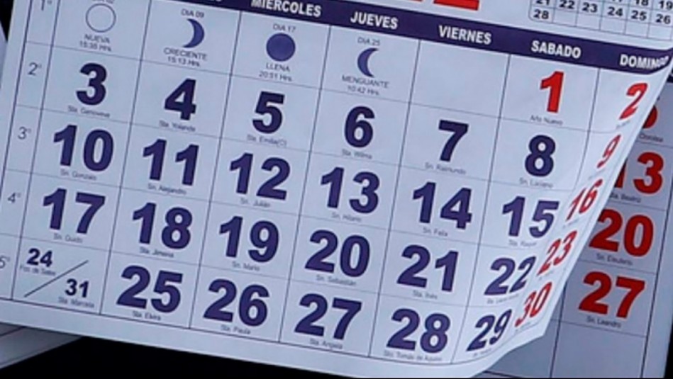 ¿Se viene nuevo fin de semana largo? Conoce la fecha del próximo feriado y si es considerado irrenunciable ¿Se viene nuevo fin de semana largo? Conoce la fecha del próximo feriado y si es considerado irrenunciable