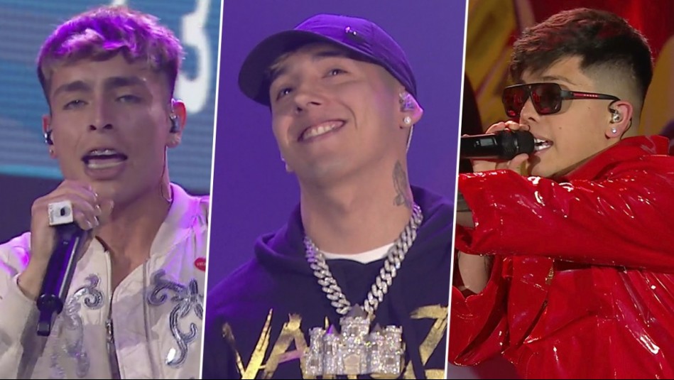 Gino Mella, Aka 420, King Savagge y Pailita: Revive el bloque urbano de la Teletón 2023