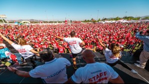 En San Bernardo: Más de 2.700 personas participaron de una nueva 'Jornada Deportiva en Familia' de Carozzi