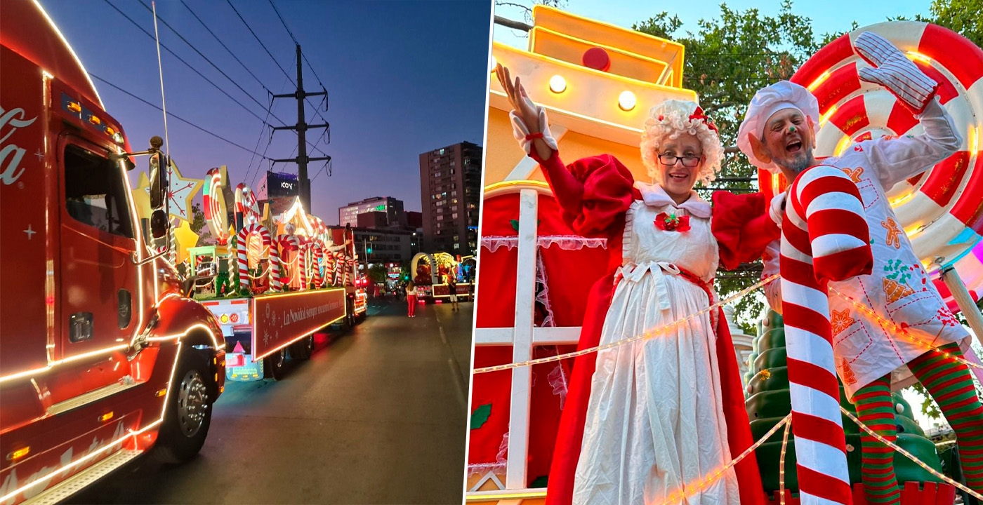 Caravana Navide a Coca Cola Estas son las comunas y fechas en