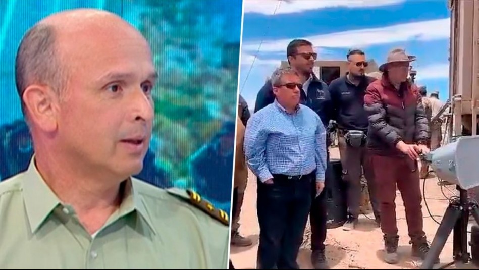 Ante dura pregunta de Neme: Carabineros califica de 'perfectible' megáfono en la frontera de Colchane