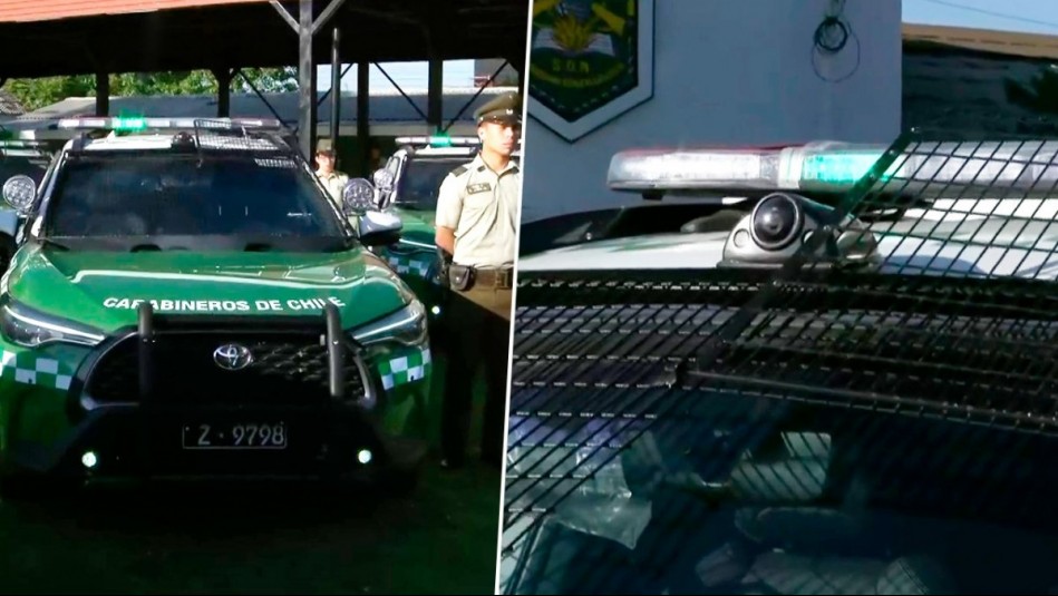 Con cámaras y calabozo: Así son los 90 nuevos vehículos de Carabineros