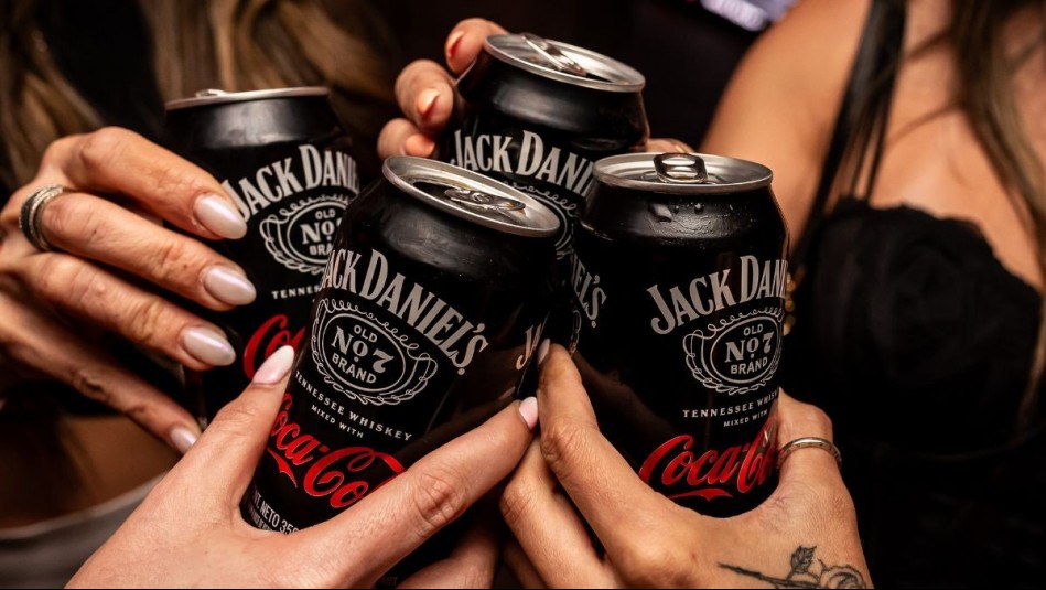 'Representa el equilibrio de sabores':  Coca-Cola y Jack Daniel's lanzaron 'Jack & Coke' en Chile
