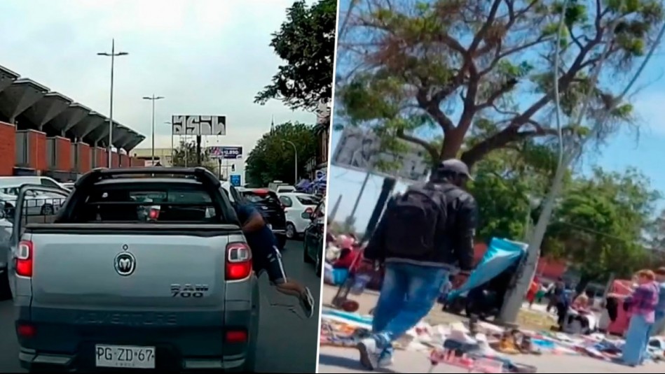 Barrio Mapocho tomado por comercio ambulante y delincuencia: Vecinos y locatarios exigen mayor seguridad