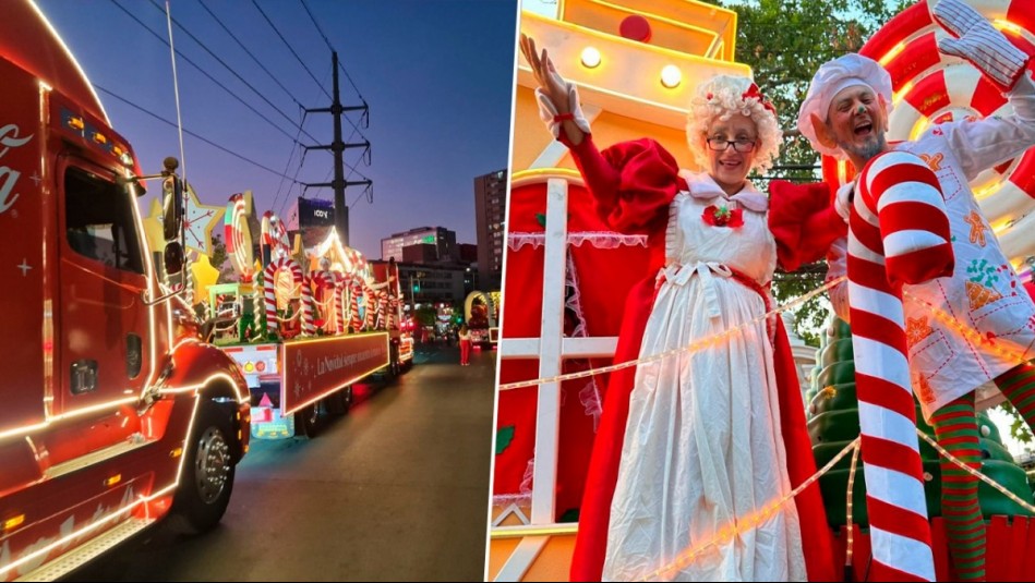 Caravana Navideña Coca-Cola: Estas son las comunas y fechas en Santiago y regiones a las que llegará