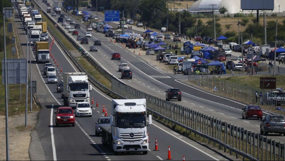 Estos son los horarios de cortes en la Ruta 68: Conoce el plan de contingencia por peregrinación a Lo Vásquez