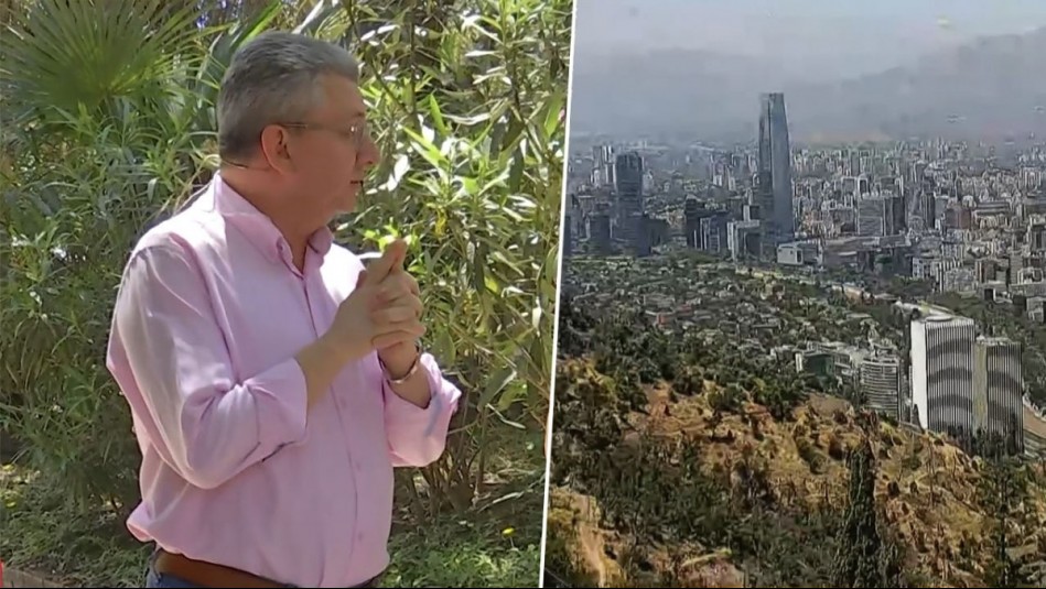 Jaime Leyton explicó en De Paseo alza de las temperaturas durante este fin de semana de incendios forestales